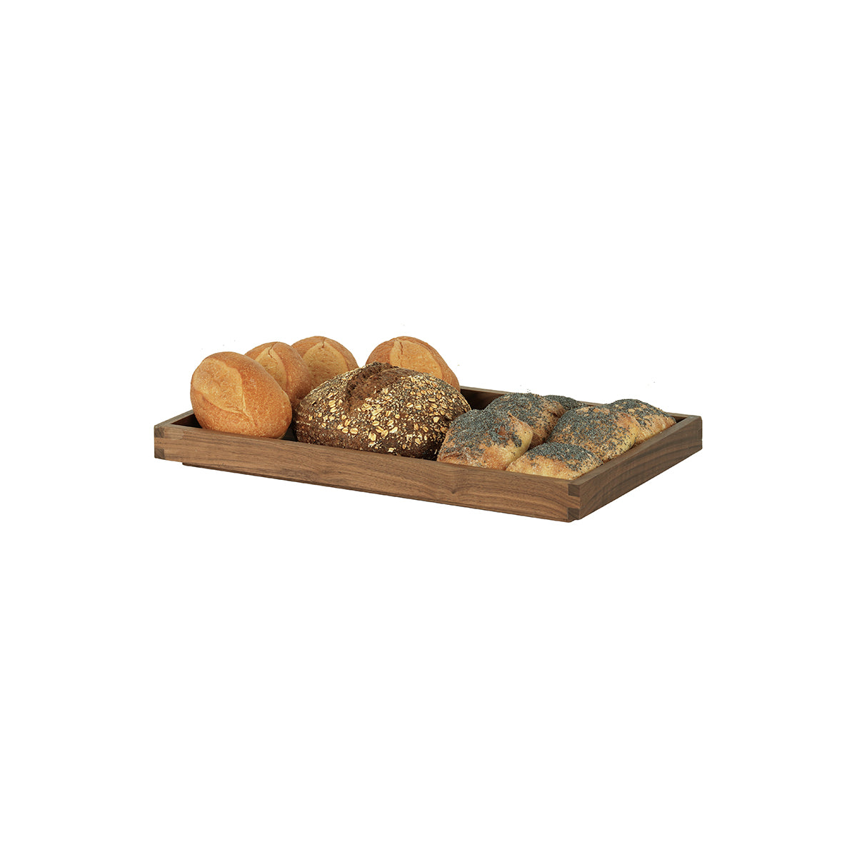 CM23106-12201-78 Cal-Mil Sydney Walnut Trays 305x508x38mm Tomkin Australia Hospitality Supplies