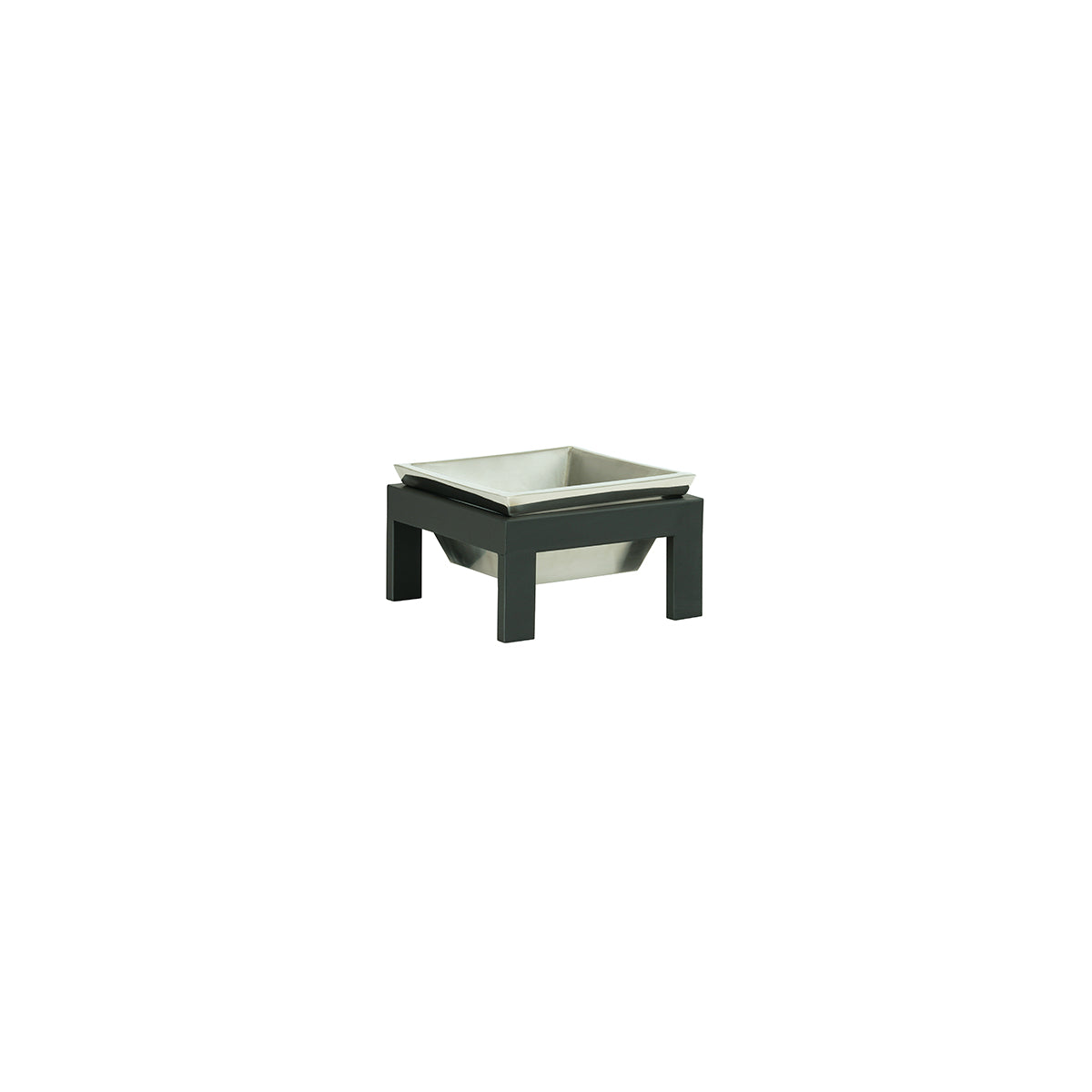 CM23130-6-13 Cal-Mil Sydney Black Cold Concept Frame 254x254x152mm Tomkin Australia Hospitality Supplies