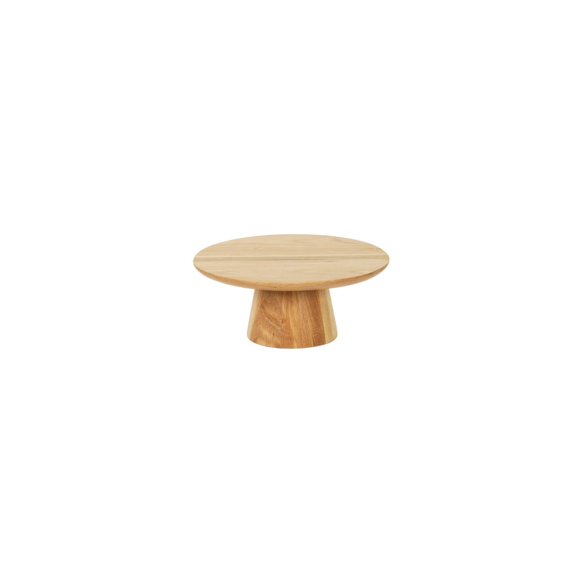 CM23151-125-21 Cal-Mil Sydney Oak Cake Pedestals 305x127mm Tomkin Australia Hospitality Supplies