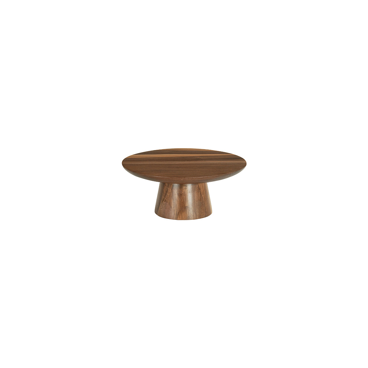 CM23151-125-78 Cal-Mil Sydney Walnut Cake Pedestals 305x127mm Tomkin Australia Hospitality Supplies