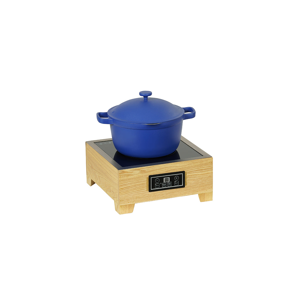 CM23178-21 Cal-Mil Sydney Oak Induction Stove 349x356x159mm Tomkin Australia Hospitality Supplies