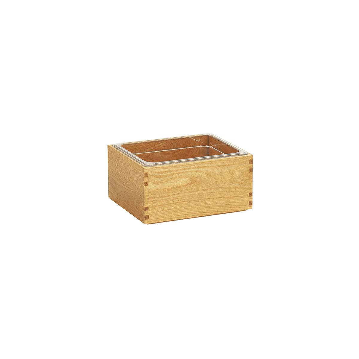 CM23184-10-21 Cal-Mil Sydney Oak Ice Housing 337x279x184mm Tomkin Australia Hospitality Supplies