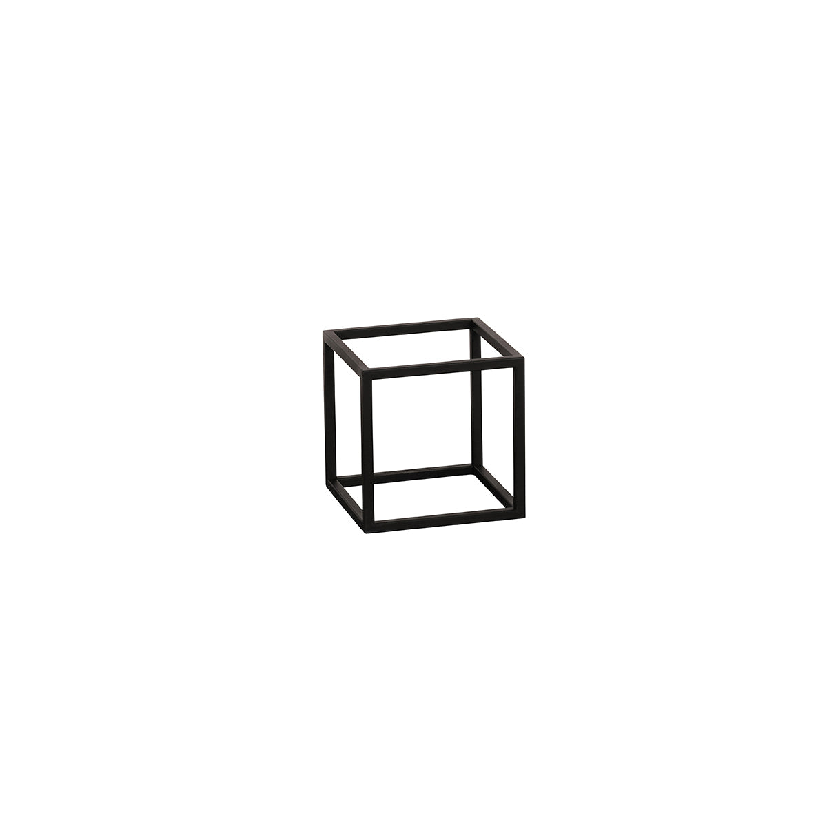 CM23201-10-13 Cal-Mil Onyx Cube Frame Risers 254x254x254mm Tomkin Australia Hospitality Supplies