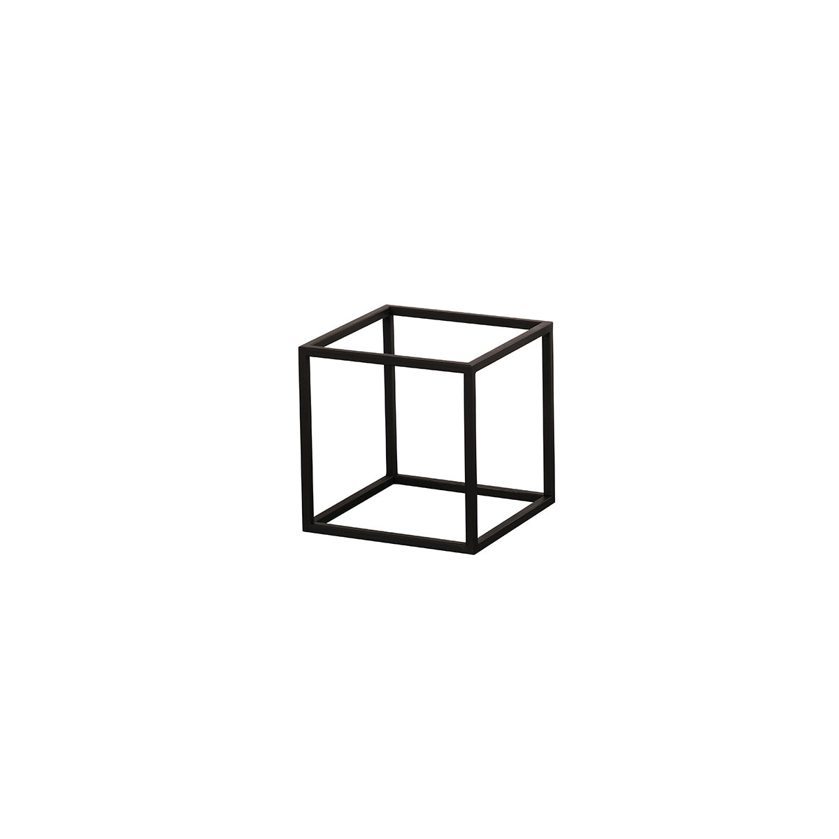 CM23201-12-13 Cal-Mil Onyx Cube Frame Risers 305x305x305mm Tomkin Australia Hospitality Supplies