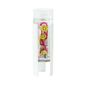 Juno Acrylic Beverage Dispensers With Infusion Chamber And Drip Tray 203x216x673mm / 13.6Lt