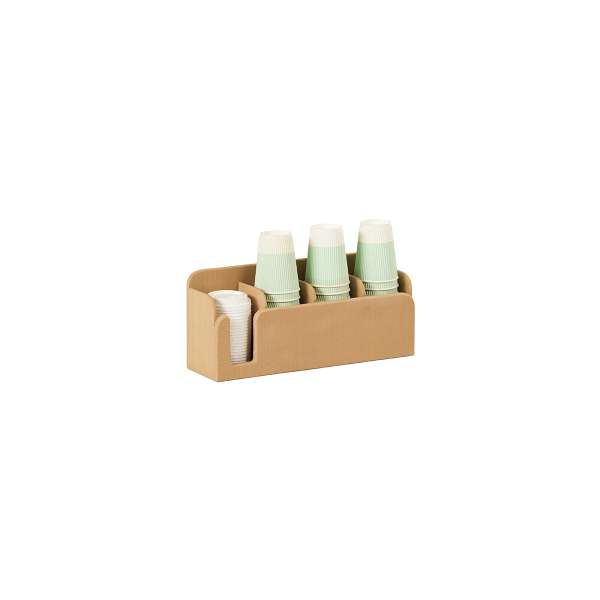 CM23428-122 Cal-Mil Renew Cup, Lid And Straw Organizer 432x127x191mm Tomkin Australia Hospitality Supplies