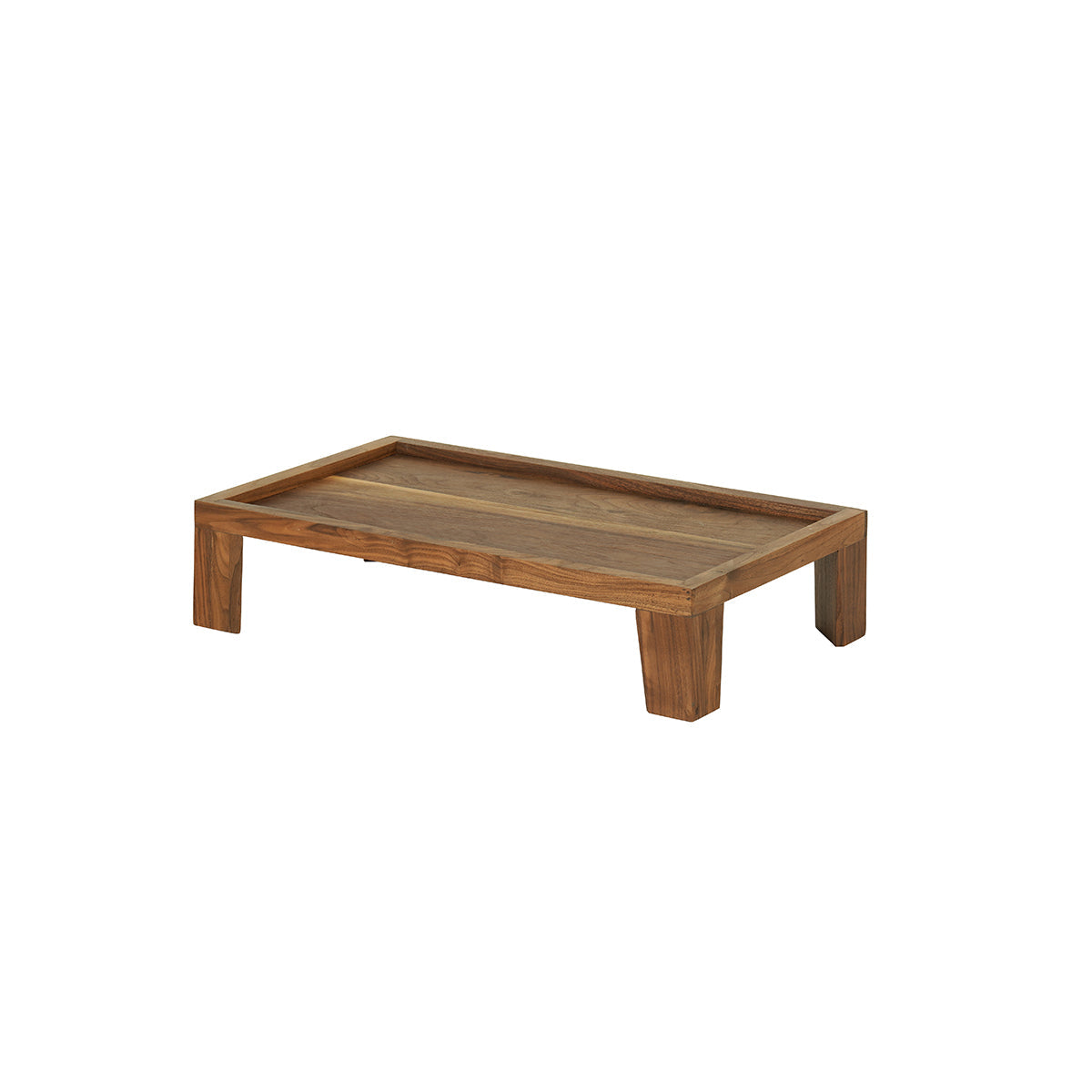 CM23600-6-78 Cal-Mil Sydney Walnut Taper Leg Risers 305x508x152mm Tomkin Australia Hospitality Supplies