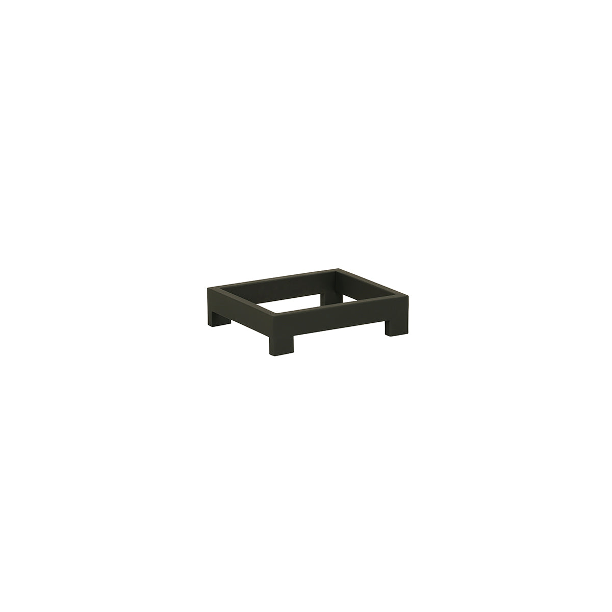 CM23604-3-13 Cal-Mil Sydney Black Riser Frames 254x305x76mm Tomkin Australia Hospitality Supplies