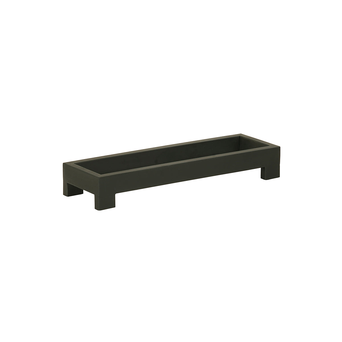 CM23605-3-13 Cal-Mil Sydney Black Riser Frames 508x152x76mm Tomkin Australia Hospitality Supplies