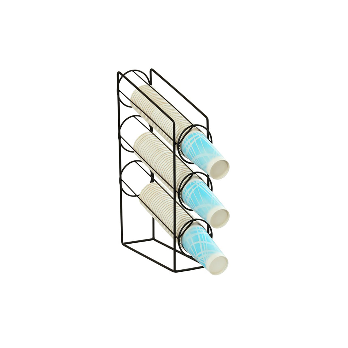 CM24061-3-13 Cal-Mil Classic Wire Cup Dispensers 159x508x540mm Tomkin Australia Hospitality Supplies