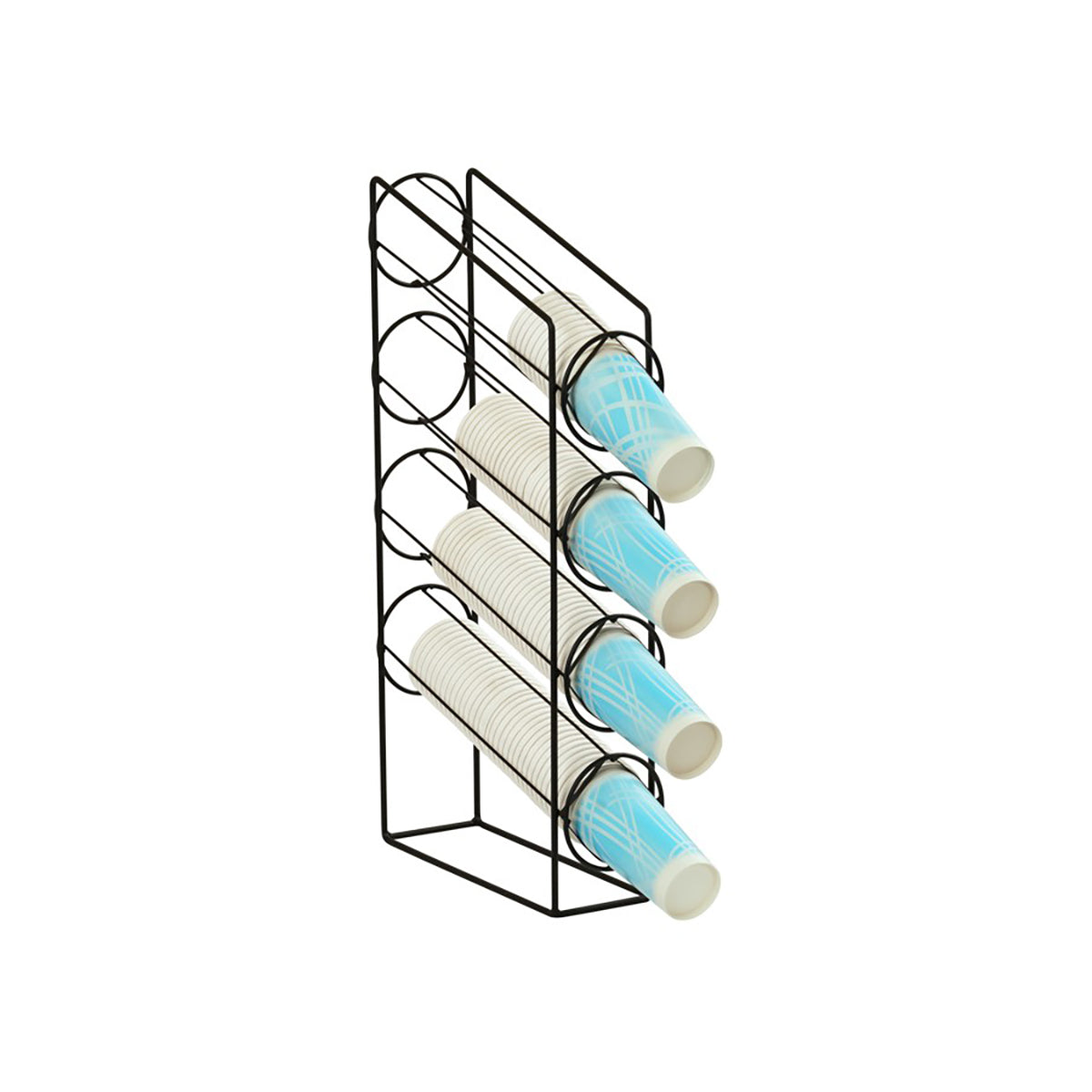 CM24061-4-13 Cal-Mil Classic Wire Cup Dispensers 159x508x635mm Tomkin Australia Hospitality Supplies