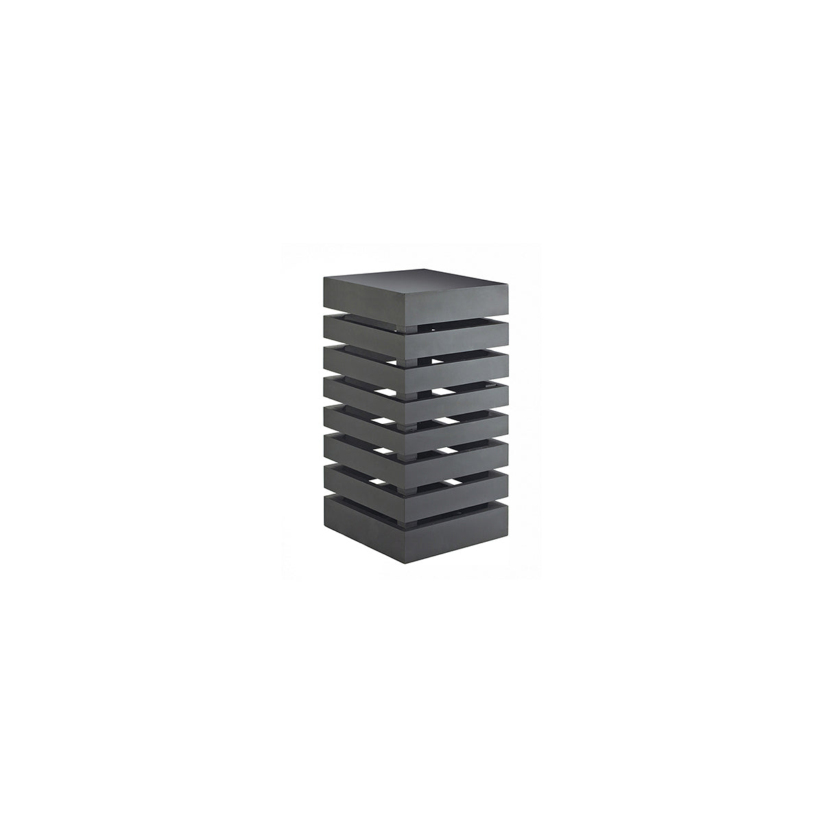 CM3331-96 Cal-Mil Midnight Crate Tower Riser 229x229x457mm Tomkin Australia Hospitality Supplies