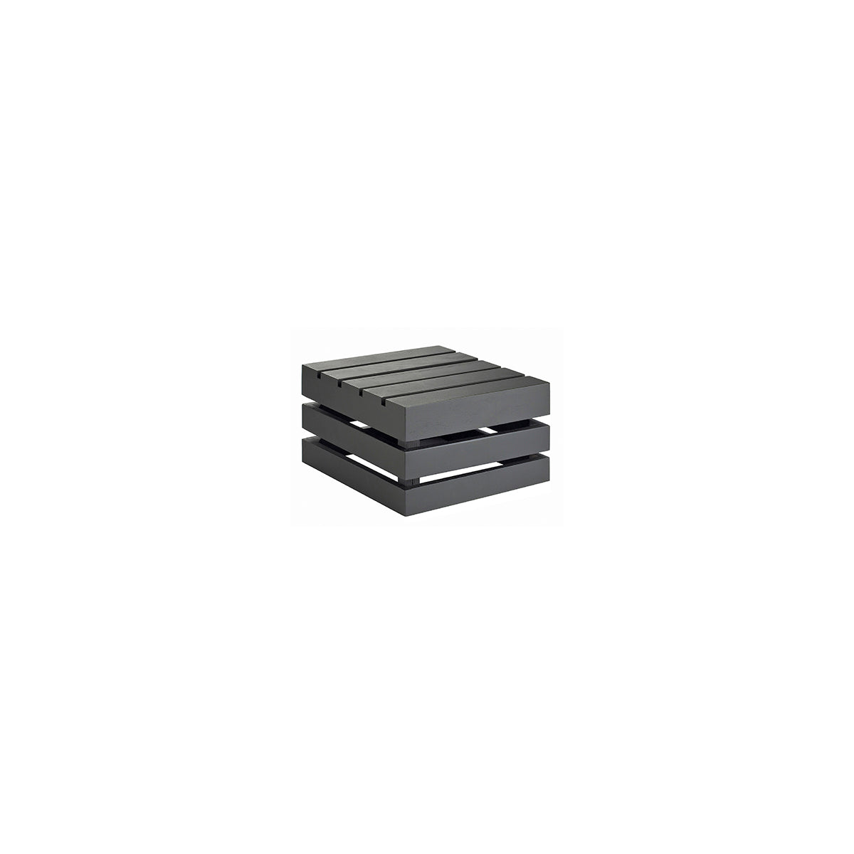 CM3332-7-96 Cal-Mil Midnight Square Crate Riser 305x305x178mm Tomkin Australia Hospitality Supplies