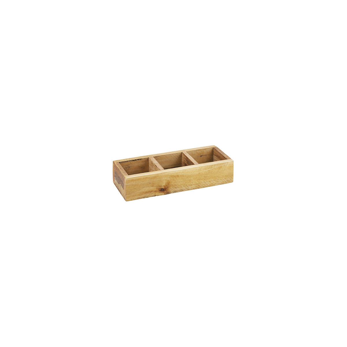 CM3406-3 Cal-Mil Madera 3 Section Jar Stand with Jars 356x140x76mm Tomkin Australia Hospitality Supplies