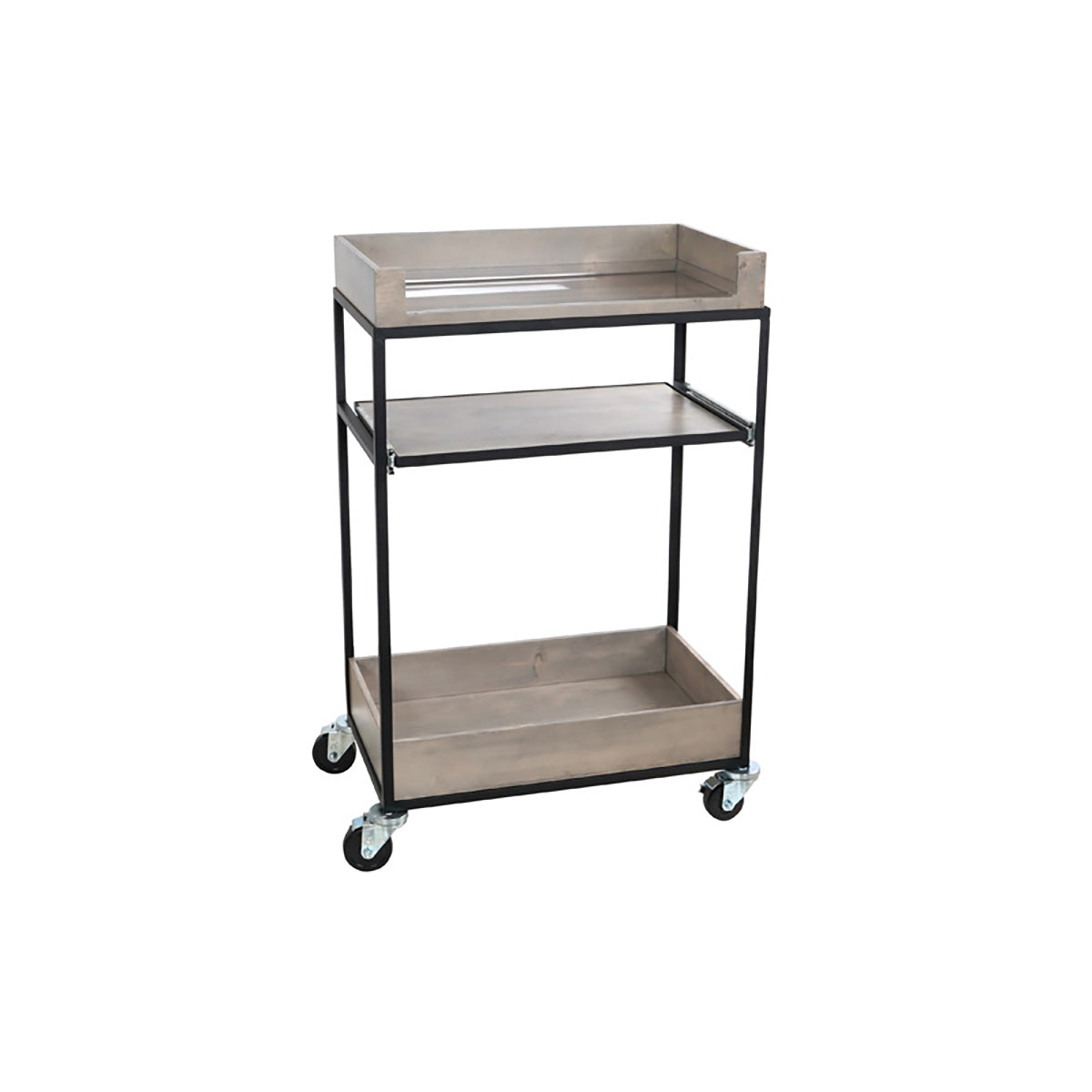 CM3461-110 Cal-Mil Drinks Trolley 686x406x1041mm Tomkin Australia Hospitality Supplies