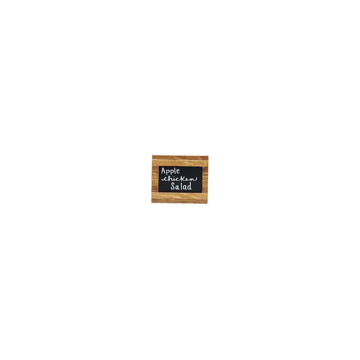 CM3483-23-99 Cal-Mil Madera Sign Holder 79x51mm Tomkin Australia Hospitality Supplies