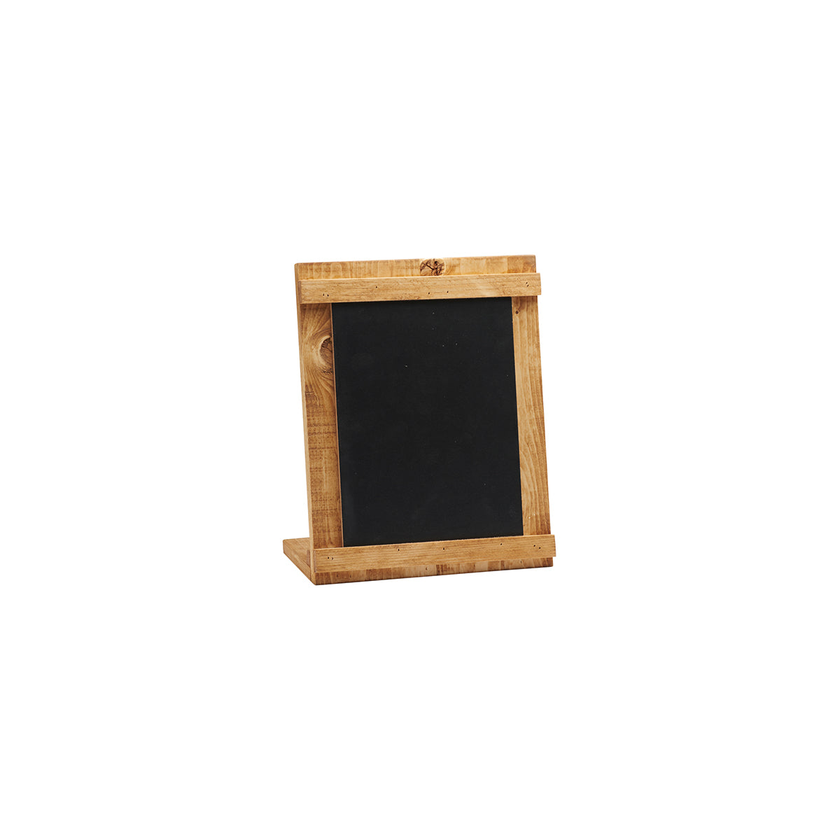 CM3489-811-99 Cal-Mil Madera Black Board Sign 216x279mm Tomkin Australia Hospitality Supplies