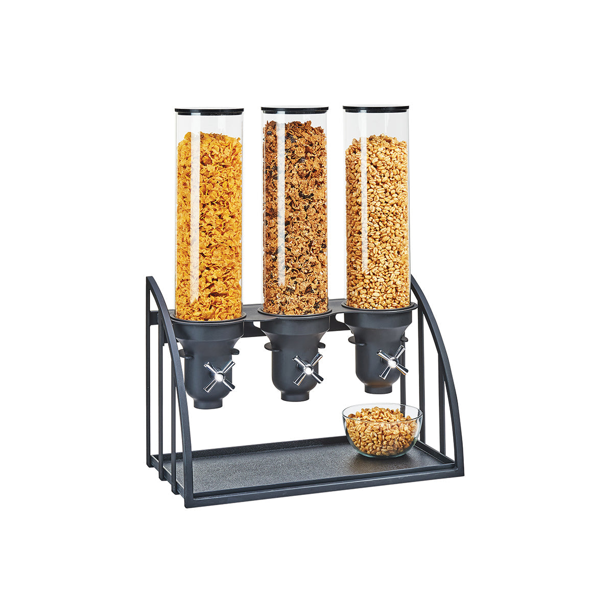 CM3597-3-13 Cal-Mil Mission Turn and Serve Cereal Dispenser 495x267x660mm Tomkin Australia Hospitality Supplies