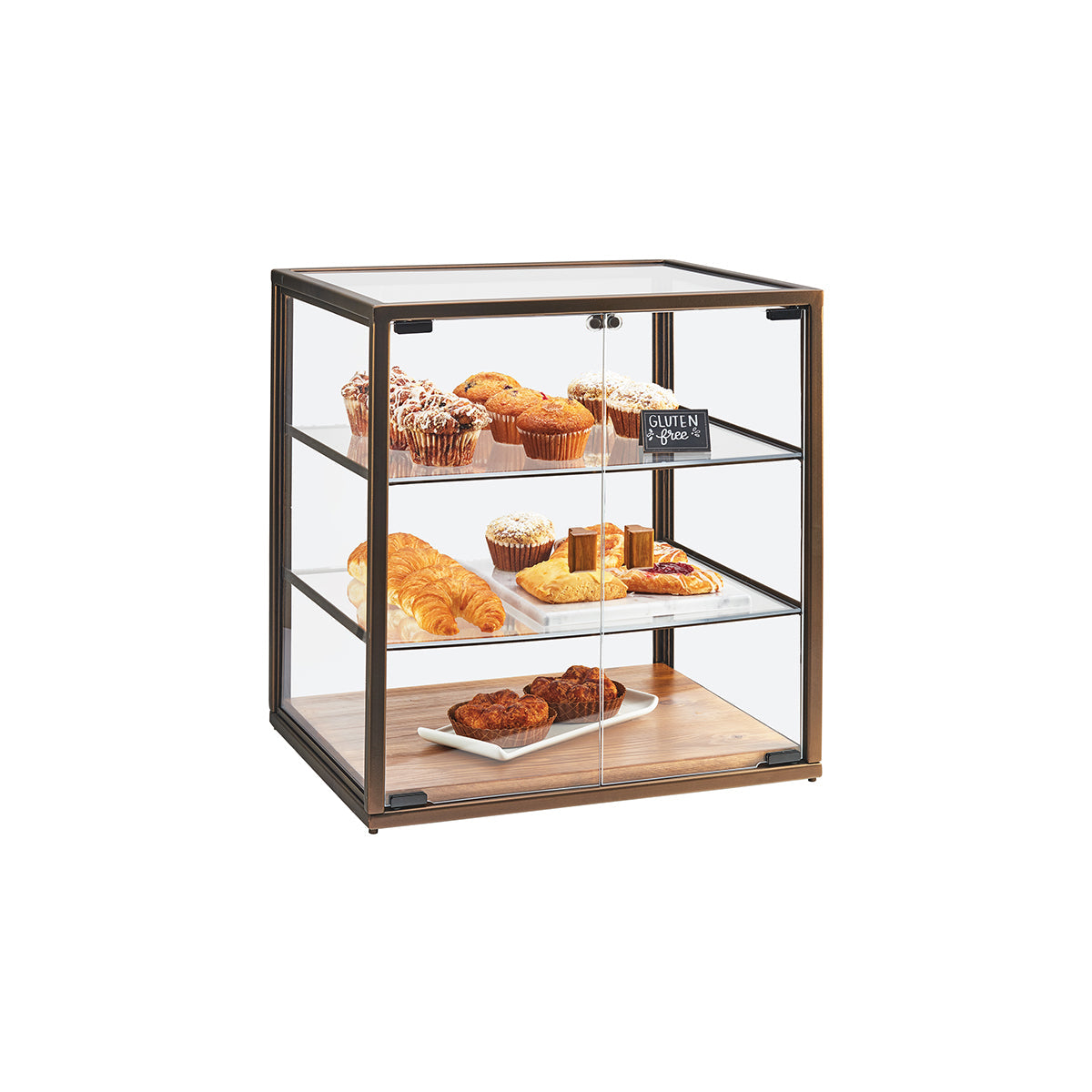 CM3610 Cal-Mil Sierra Square Bakery Case 533x432x591mm Tomkin Australia Hospitality Supplies