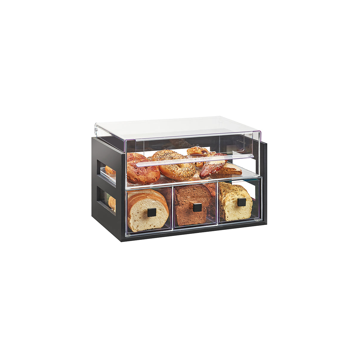 CM3624-96 Cal-Mil Midnight Bread / Pastry Display 521x324x337mm Tomkin Australia Hospitality Supplies