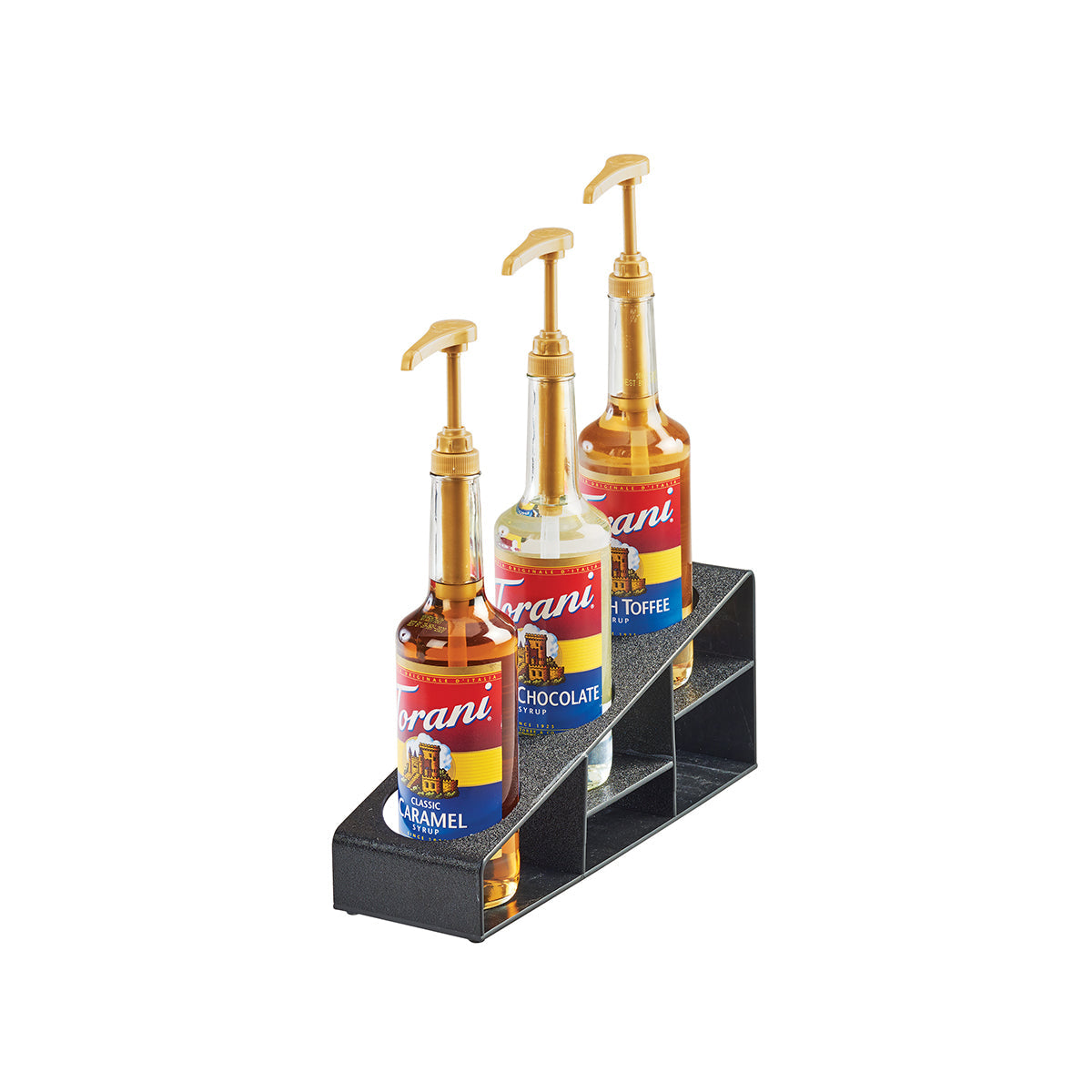 CM3666-13 Cal-Mil Classic 3 Tier 3 Bottle Holder 108x381x165mm Tomkin Australia Hospitality Supplies