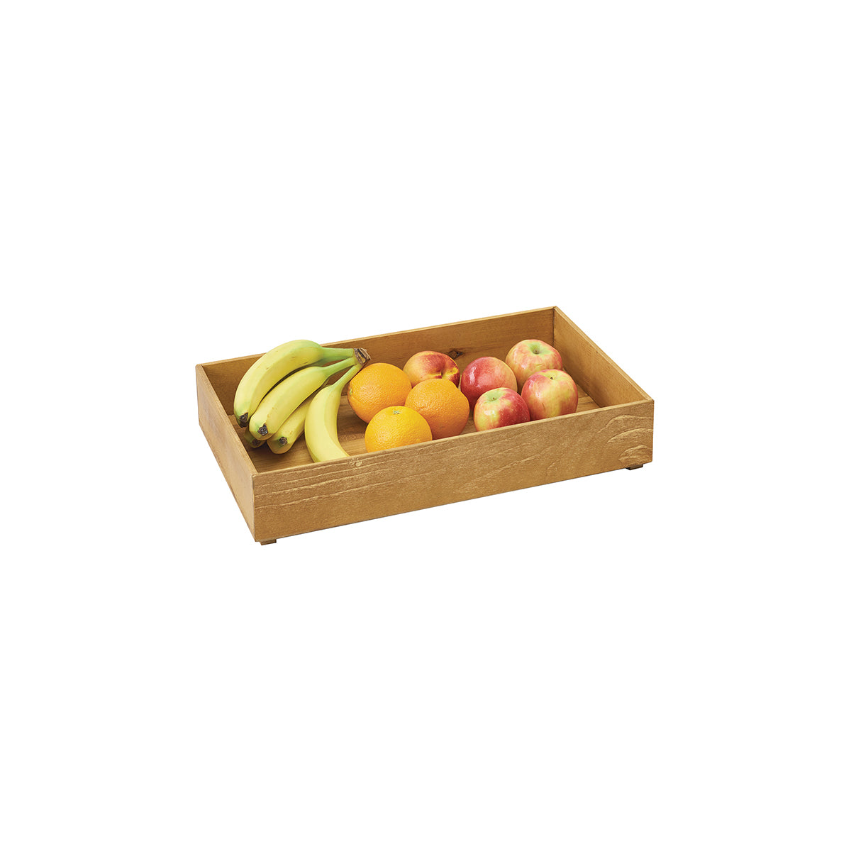 CM3682-2012-99 Cal-Mil Madera Stacking Box 508x305x83mm Tomkin Australia Hospitality Supplies