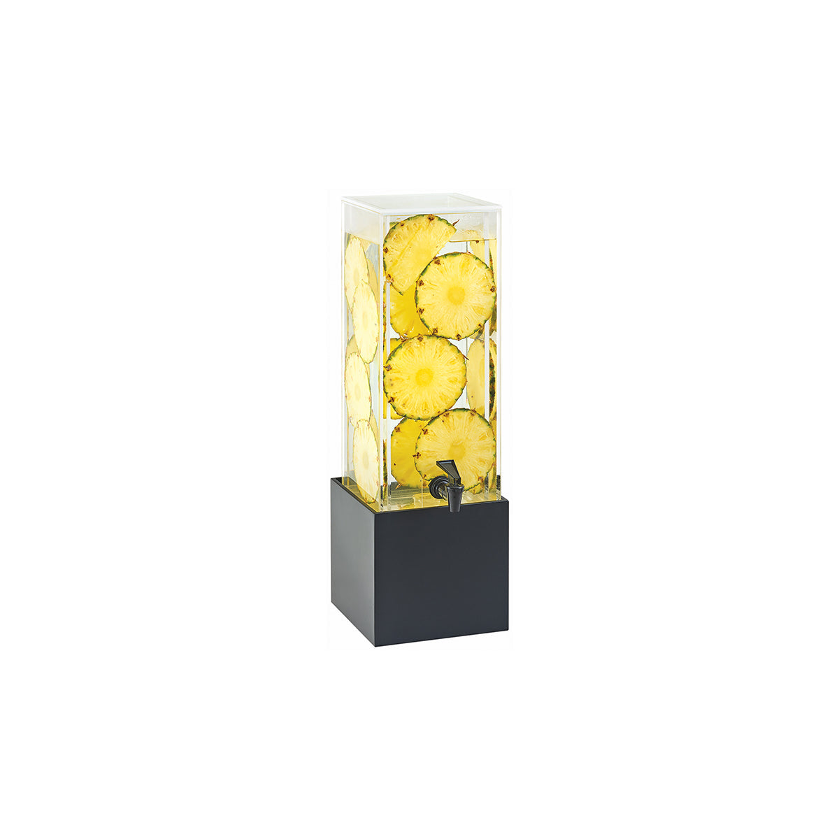 CM3697-3-96 Cal-Mil Midnight Drink Dispenser with Decorative Infusion Wall 210x248x654mm / 13.63Lt Tomkin Australia Hospitality Supplies