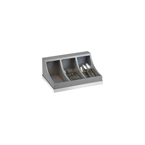 Ashwood  3 Section Cutlery Tray 349x254x152mm