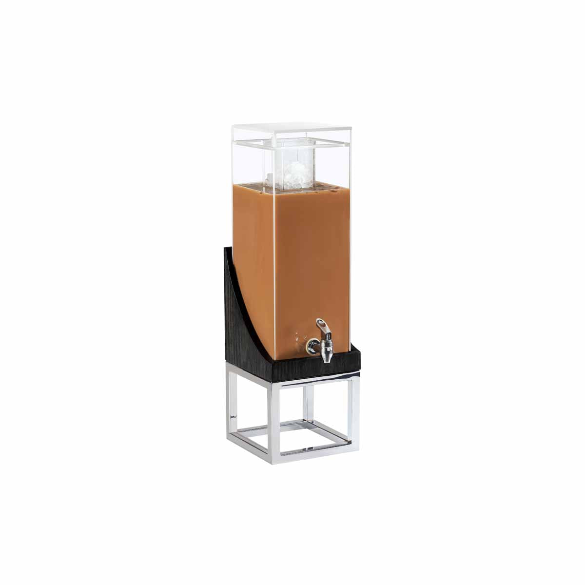 CM3804-3-87 Cal-Mil Cinderwood Drinks Dispenser with Ice Chamber 203x660mm / 13.6Lt Tomkin Australia Hospitality Supplies