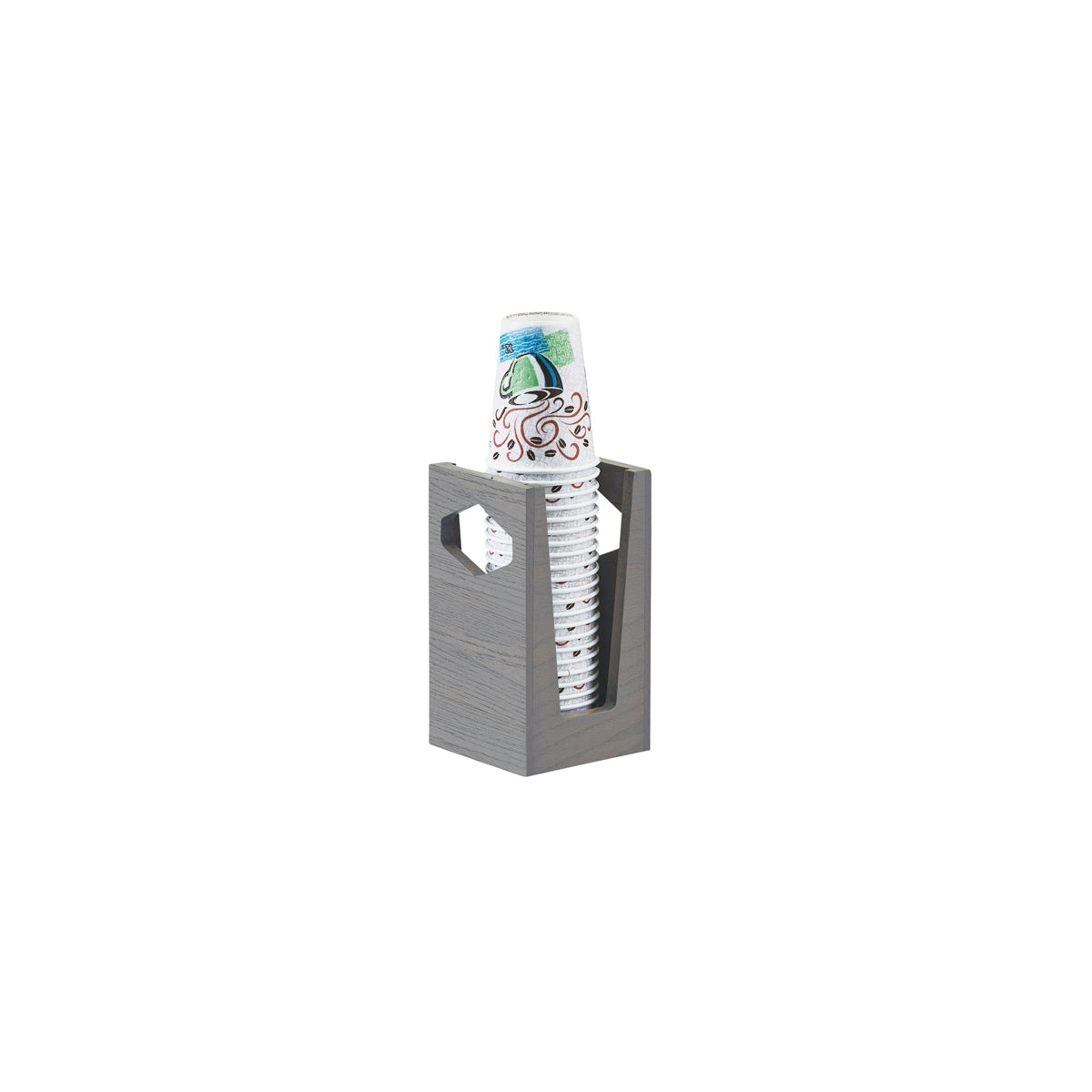 CM3812-83 Cal-Mil Cup/Lid Holder 127x127x229mm Tomkin Australia Hospitality Supplies