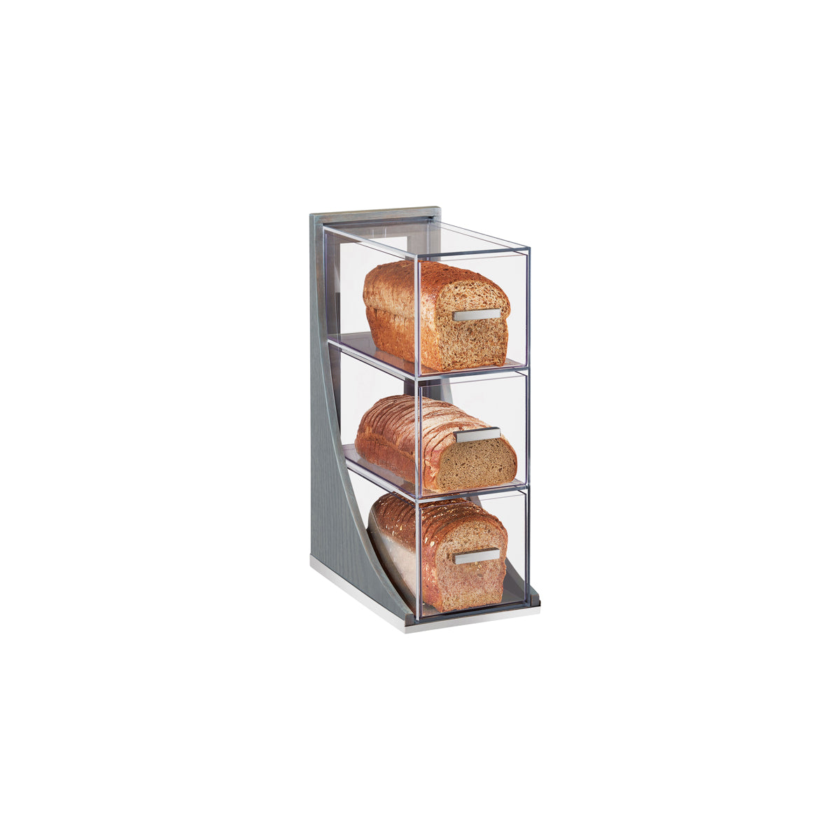 CM3815-83 Cal-Mil 3 Tier Bread Box 165x330x514mm Tomkin Australia Hospitality Supplies