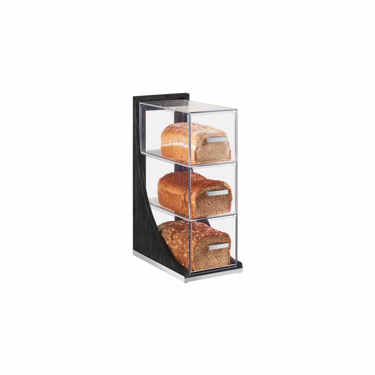 CM3815-87 Cal-Mil Cinderwood 3 Tier Bread Box 165x330x514mm Tomkin Australia Hospitality Supplies