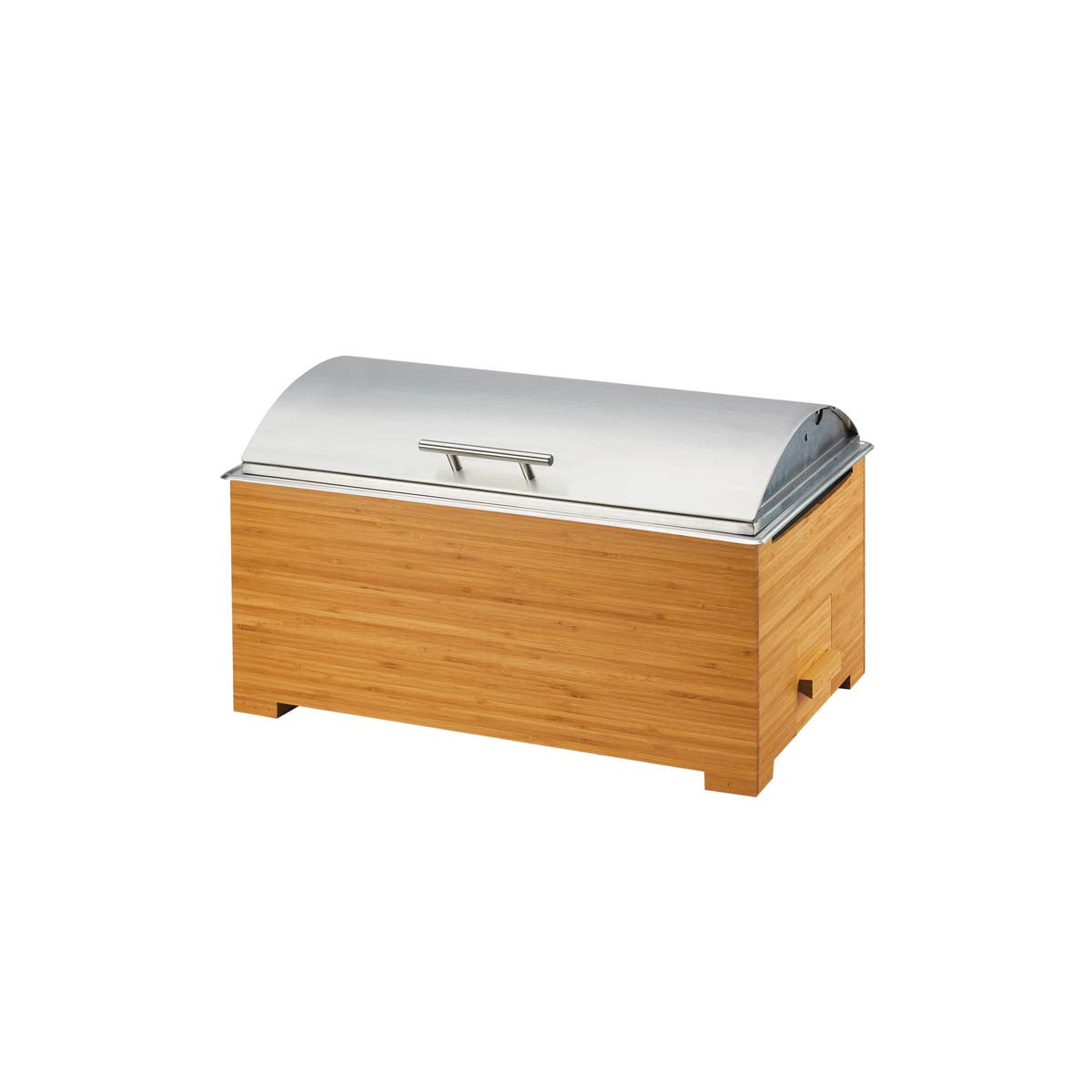 CM3821-60 Cal-Mil Bamboo Warmer with Lid 559x356x330mm Tomkin Australia Hospitality Supplies