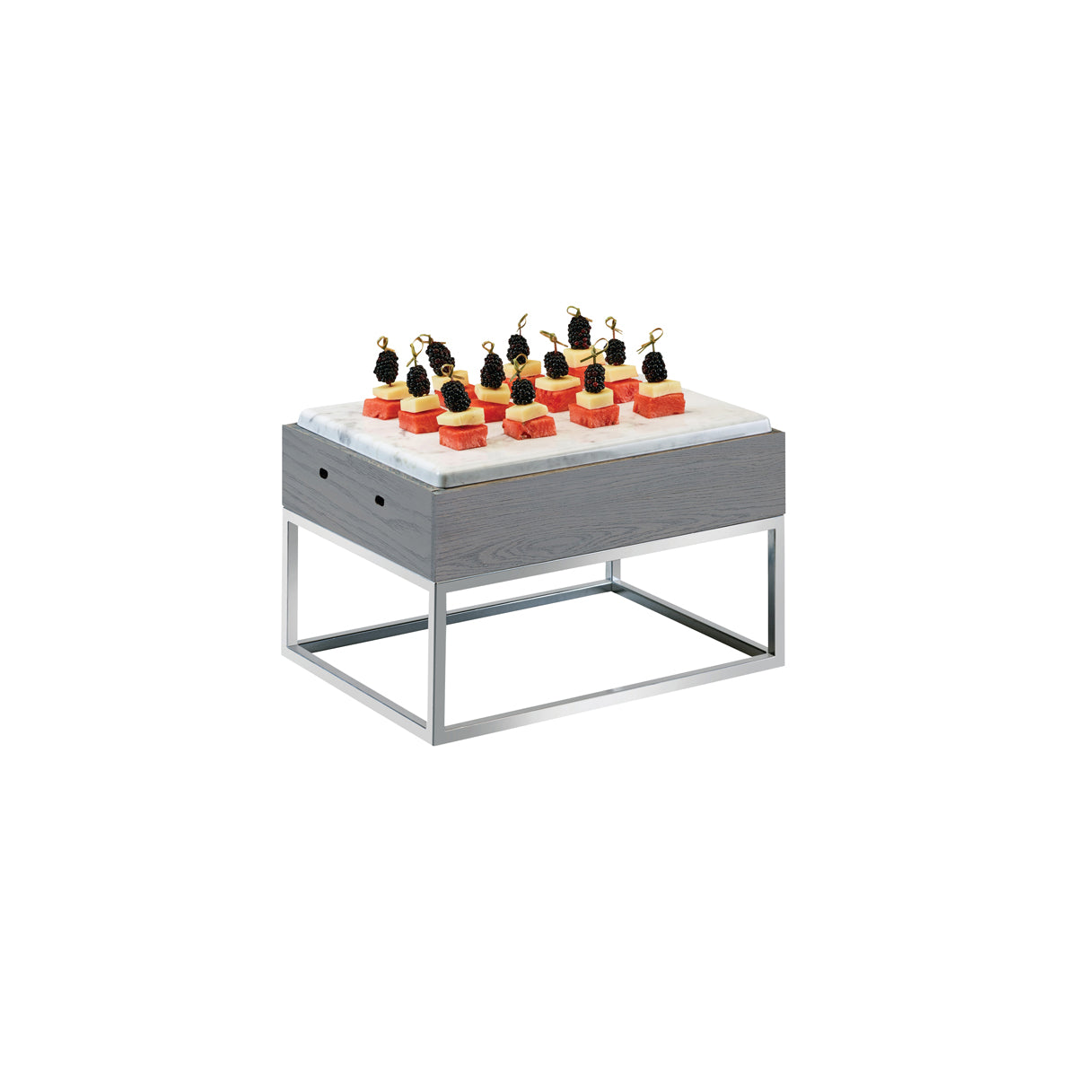 CM3822-9-83 Cal-Mil Riser with Marble Melamine Top 381x279x235mm Tomkin Australia Hospitality Supplies