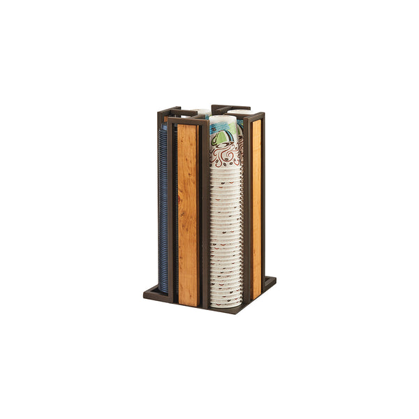 Cal-Mil Sierra Revolving Cup/Lid Holder 235x235x457mm | Tomkin Australia