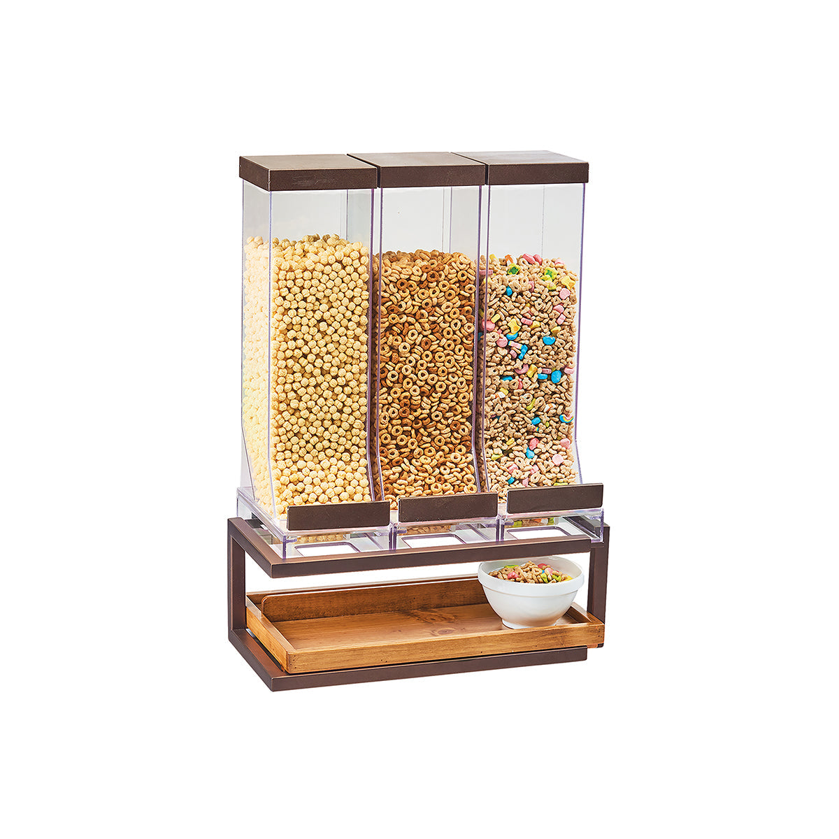 CM3909-84 Cal-Mil Sierra 3 Cereal Dispenser 457x254x610mm Tomkin Australia Hospitality Supplies