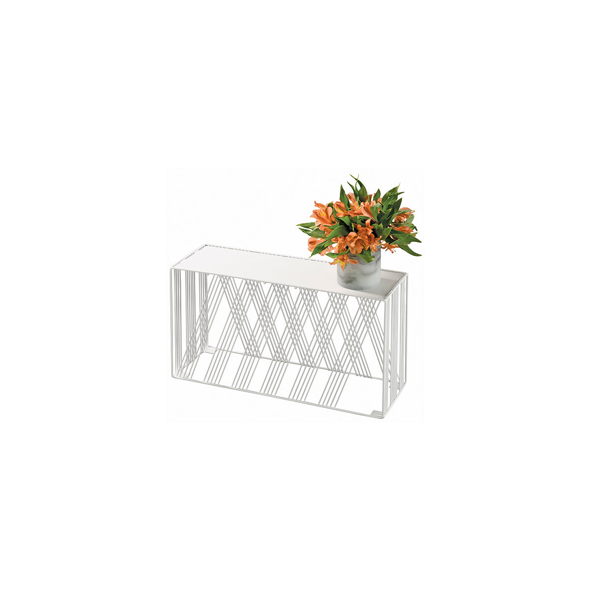 CM4103-11-15 Cal-Mil Portland White Rectangular Risers 514x178x279mm Tomkin Australia Hospitality Supplies