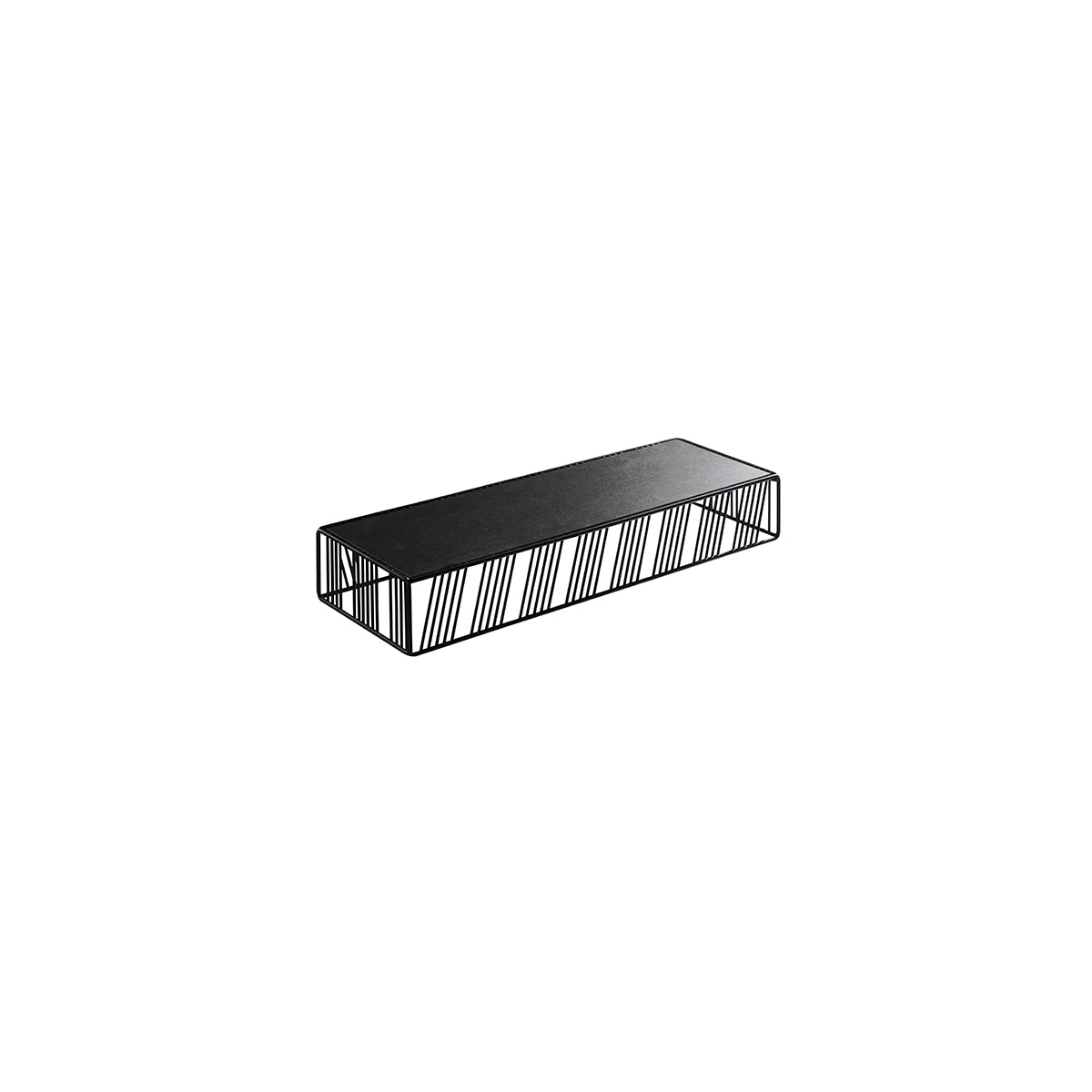 CM4103-3-13 Cal-Mil Portland Black Rectangular Risers 514x178x76mm Tomkin Australia Hospitality Supplies