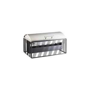 Portland Black Chafer With Stainless Steel Cover 559x343x305mm
