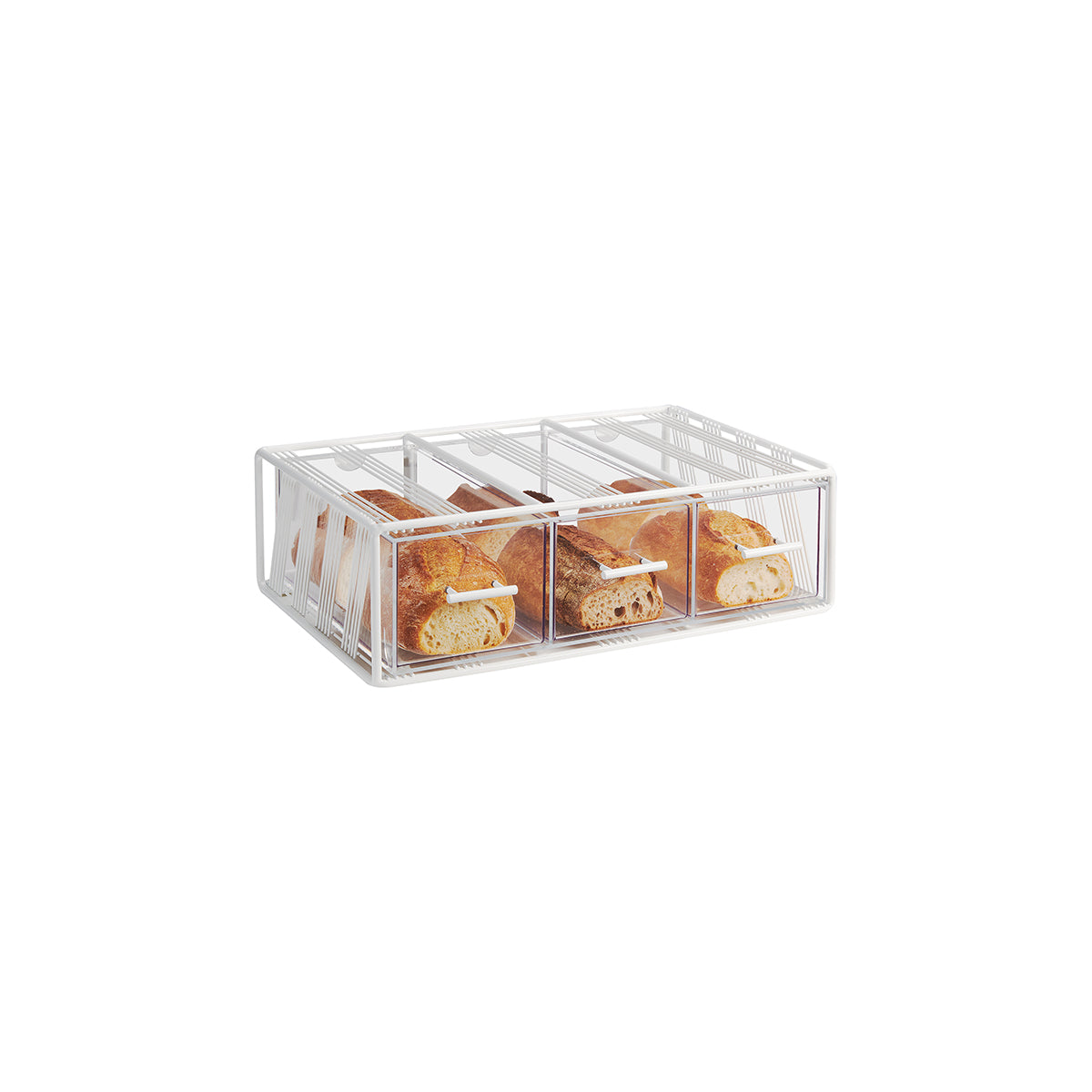 CM4119-15 Cal-Mil Portland White Bread Display 565x375x178mm Tomkin Australia Hospitality Supplies