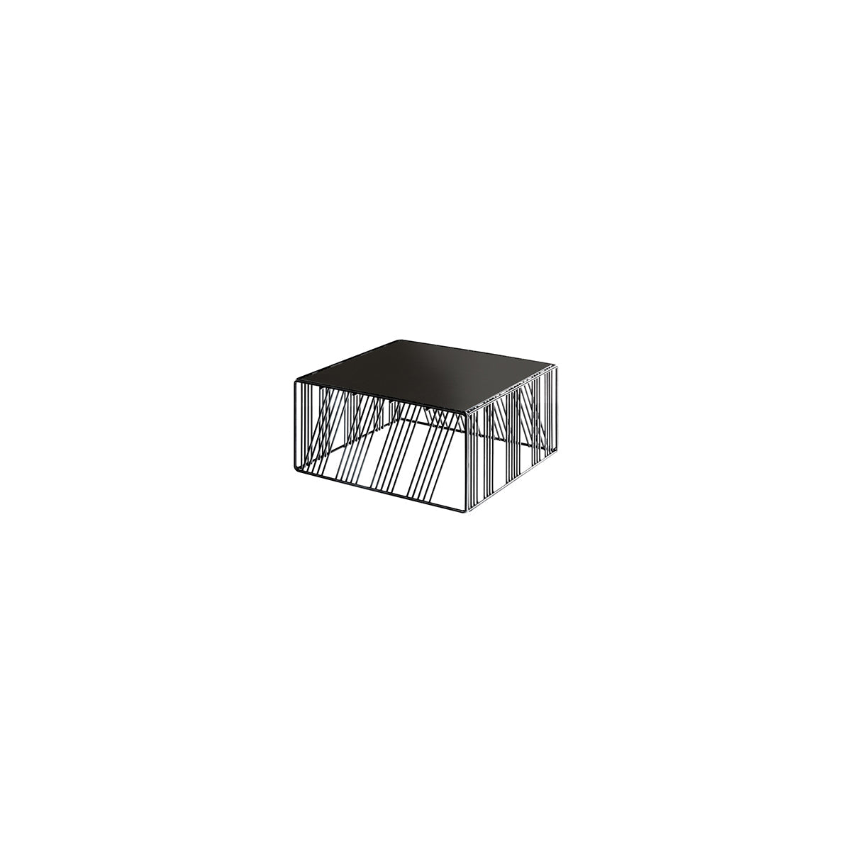 CM432-6-13 Cal-Mil Portland Black Square Risers 305x305x152mm Tomkin Australia Hospitality Supplies