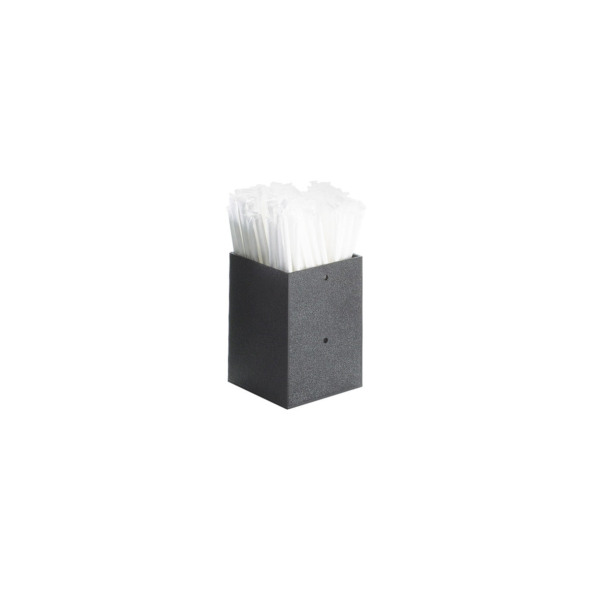 CM787-13 Cal-Mil Classic Black Napkin, Lid and Straw Organizers 108x108x152mm Tomkin Australia Hospitality Supplies