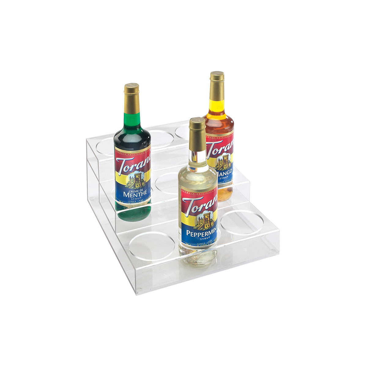 CMP296 Cal-Mil Classic 3 Tier 9 Bottle Holder 305x375x159mm Tomkin Australia Hospitality Supplies