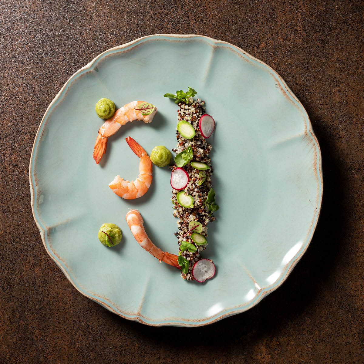 300057 Costa Nova Alentejo Turquoise Mug 320ml Tomkin Australia Hospitality Supplies