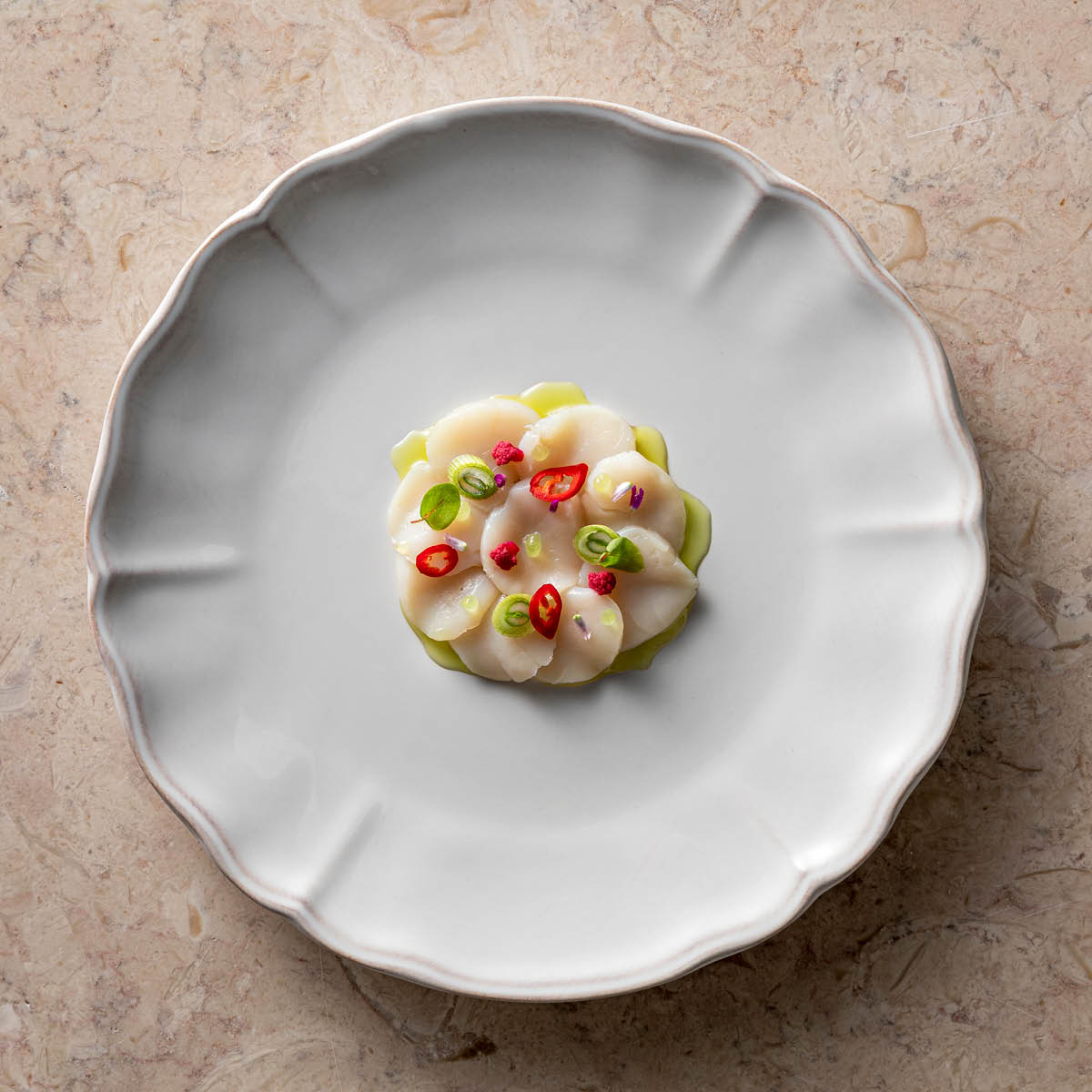 Alentejo White Rectangular Tray 212x103mm