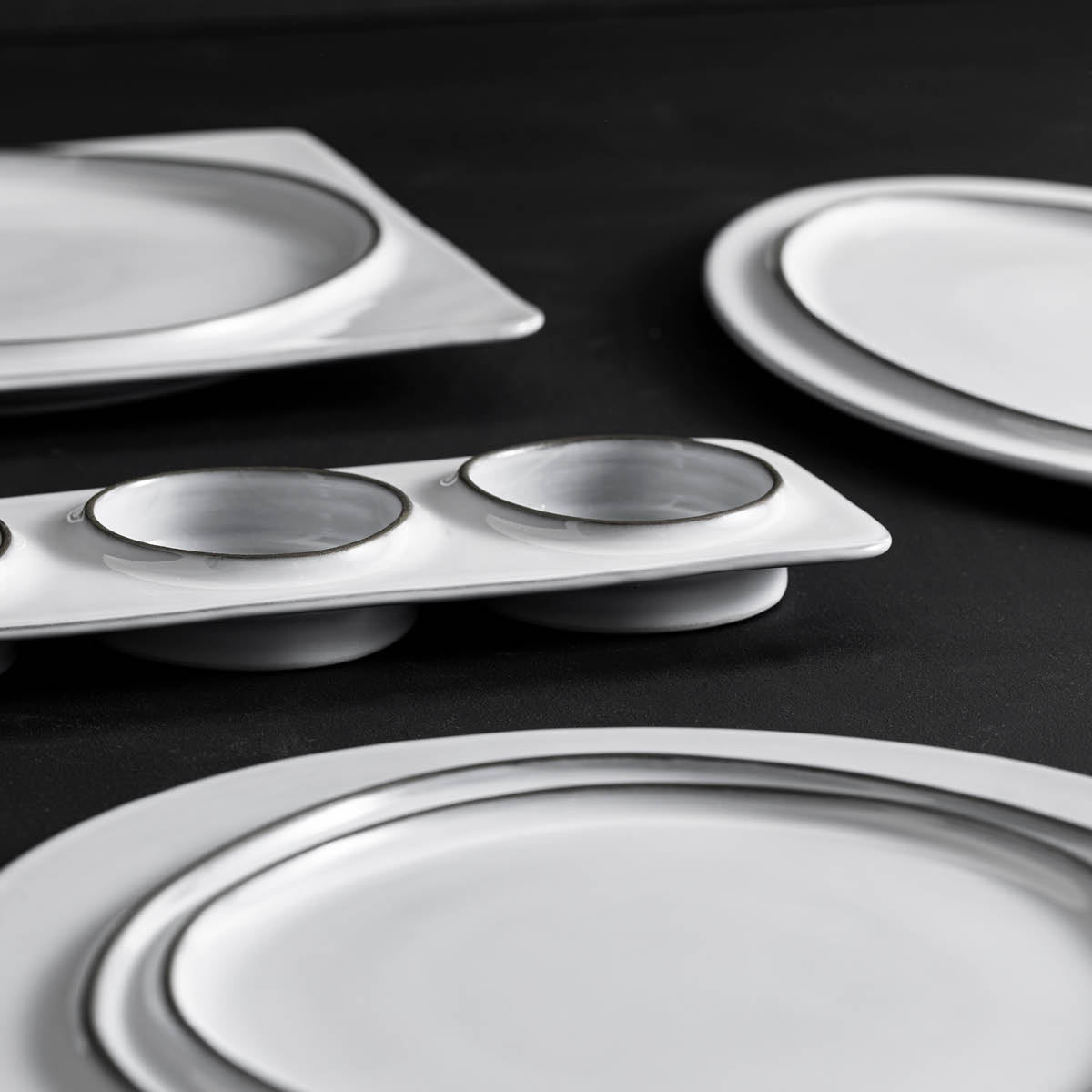 Ambar Salt of the Sea Rectangular 3 Section Tray 280x99mm