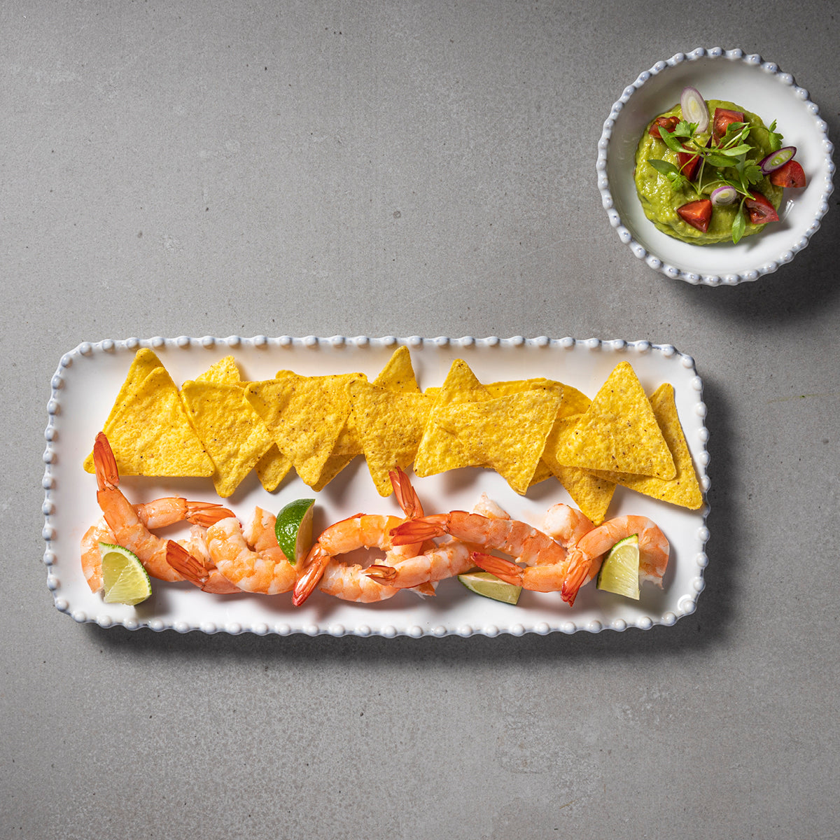 PER302-WHI Costa Nova Pearl Rectangular Platter 304x211mm Tomkin Australia Hospitality Supplies