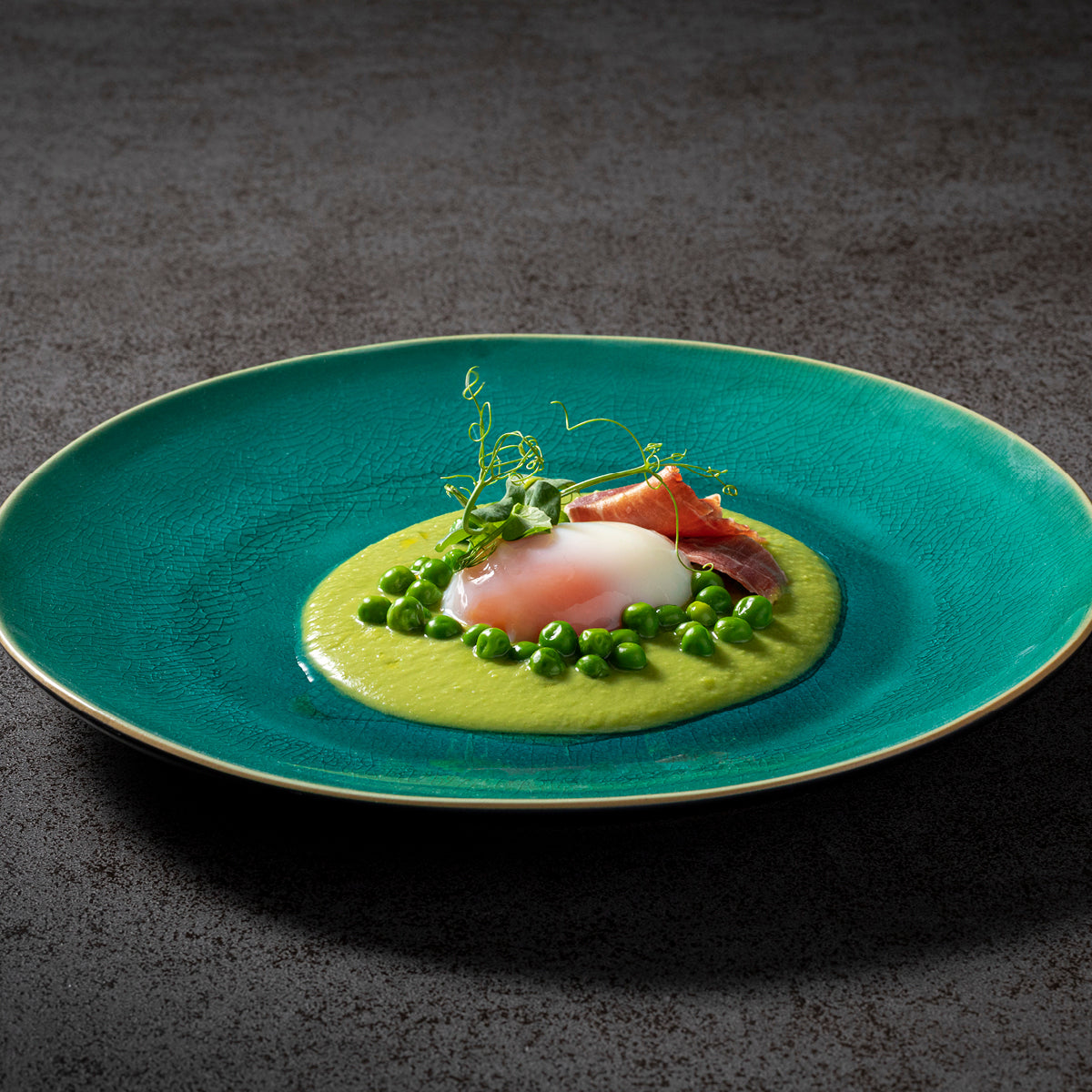 Riviera Azur Round Plate 216mm