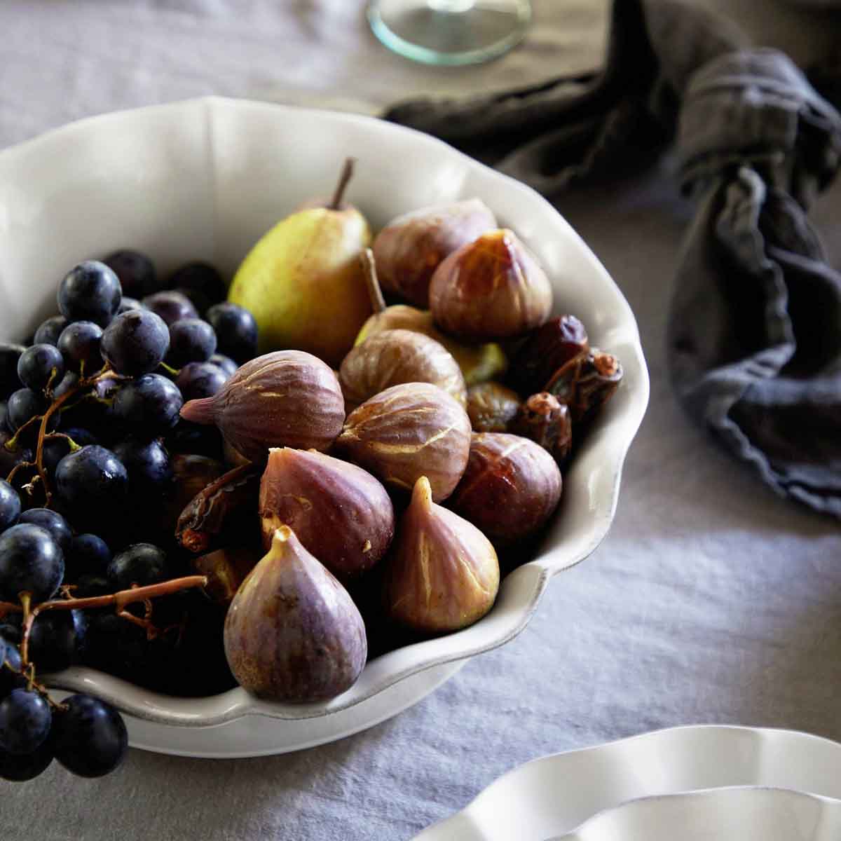 301755 Costa Nova Rosa Branco Serving Bowl 300mm / 3100ml Tomkin Australia Hospitality Supplies