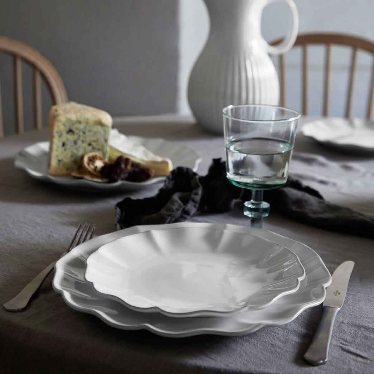 301753 Costa Nova Rosa Branco Pasta Bowl 247mm / 800ml Tomkin Australia Hospitality Supplies